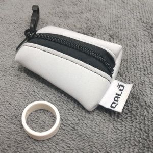 Women's White Qalo Ring